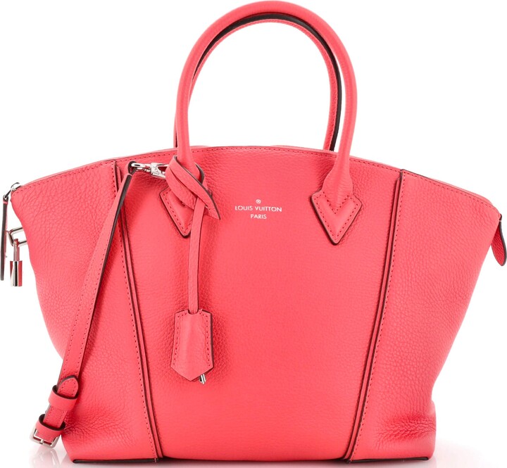 Louis Vuitton Soft Lockit Handbag Leather PM - ShopStyle Shoulder Bags