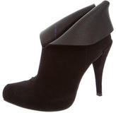 Thumbnail for your product : Pedro Garcia Suede Fold-Over Booties