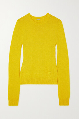 Womens Clothing Jumpers and knitwear Turtlenecks Loewe Synthetic Pastel Stretch Viscose Ble in Yellow 