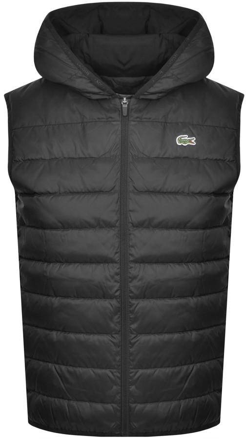 lacoste hooded gilet
