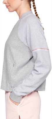 ua unstoppable double knit bomber