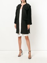 Thumbnail for your product : Chanel Pre Owned Tweed Open Coat