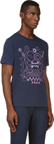 Thumbnail for your product : Kenzo Navy Mechanism Graphic T-Shirt