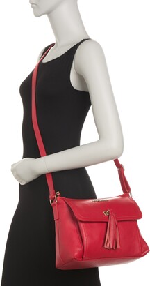 Persaman New York Cora Leather Shoulder Bag