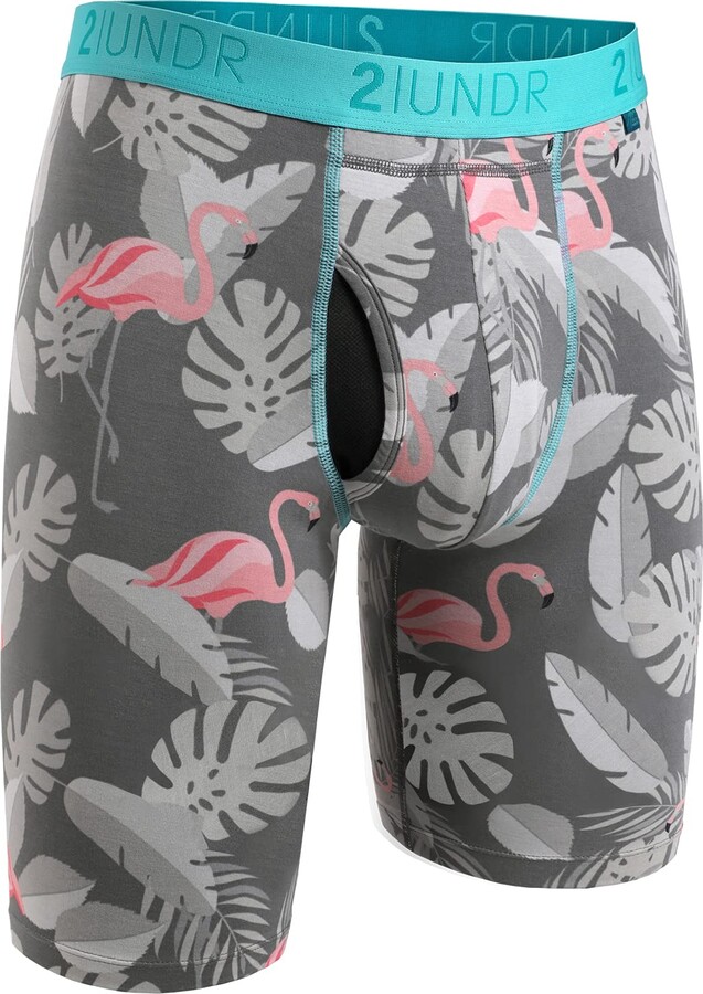 2UNDR Mens Swing Shift 9" Boxer Long Leg Underwear Limited Edition