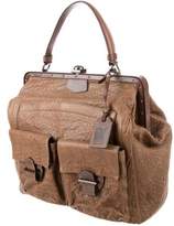 Thumbnail for your product : Reed Krakoff Leather Frame Satchel