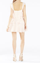 Thumbnail for your product : BCBGMAXAZRIA Lalani Lace-Insert Tiered Ruffle Dress