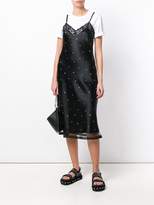 Thumbnail for your product : Alexander Wang stud detail slip dress
