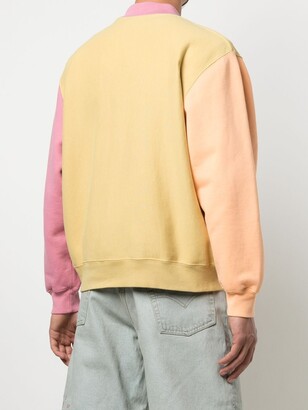 Levi's Made & Crafted Fleece Colour-Block Bomber Jacket