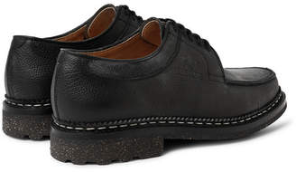Yuketen Heschung Pebble-Grain Leather Derby Shoes
