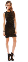Thumbnail for your product : Torn By Ronny Kobo Candice Animal Colorblock Dress