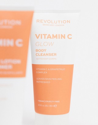 Revolution Body Skincare Vit C Glow Body Cleanser-No colour
