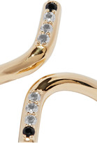 Thumbnail for your product : Elizabeth and James Klint gold-tone crystal ring