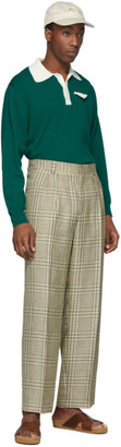 Casablanca Green Knit Polo