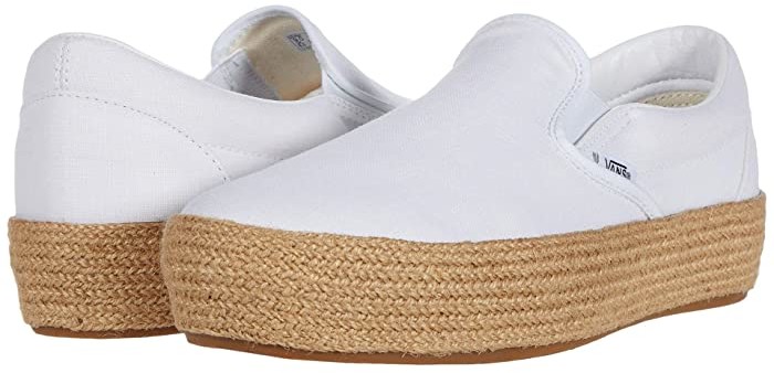hemp linen slip on vans