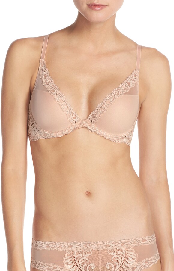 Natori Cherry Blossom Girl Brief in Cameo Rose, Size Large