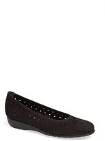Thumbnail for your product : Munro American 'Aubrey' Perforated Flat (Women)