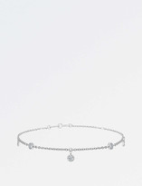 Thumbnail for your product : De Beers My First White Gold Five 18ct Diamond bracelet