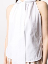 Thumbnail for your product : Jejia Tied-Neck Sleeveless Blouse