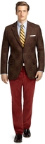 Thumbnail for your product : Brooks Brothers Own Make Rust Corduroy Dress Trousers