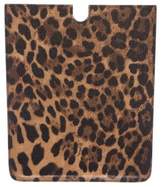 Thumbnail for your product : Dolce & Gabbana Cheetah Print iPad Sleeve
