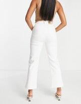 Thumbnail for your product : G Star G-Star tedie ultra high straight jeans in white