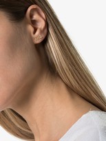 Thumbnail for your product : Alison Lou Mrs diamond stud earring