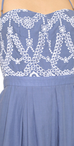 Thumbnail for your product : KENDALL + KYLIE Eyelet Halter Dress