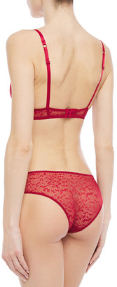 Les Girls Les Boys Stretch-lace Underwired Bra
