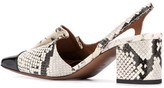 Thumbnail for your product : L'Autre Chose Snakeskin 65mm Pointed Pumps