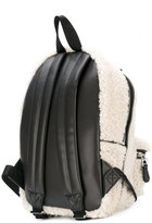 Thumbnail for your product : Versus shearling backpack