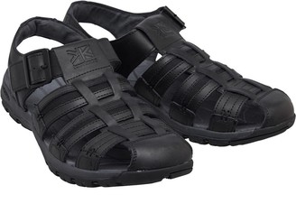 karrimor mens auckland closed toe leather sandals brown