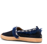 Thumbnail for your product : Henderson Baracco Marbella velour slippers
