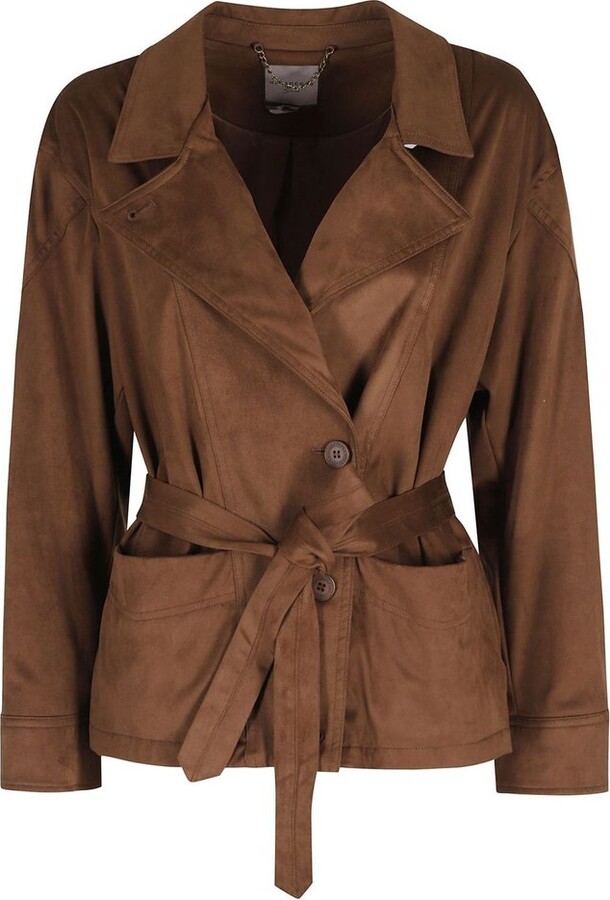 Urban Code Urbancode Belted Button-Front Jacket