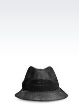 Thumbnail for your product : Giorgio Armani Narrow-Brimmed Straw Hat