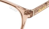 Thumbnail for your product : Quay Jackpot 44mm Panto Blue Light Blocking Reading Glasses