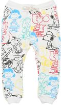 Thumbnail for your product : Finger In The Nose Snoopy Printed Cotton Jogging Pants