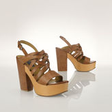 Thumbnail for your product : Polo Ralph Lauren Vachetta Bree Platform Sandal