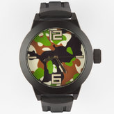 Thumbnail for your product : GENEVA Rubber Camo Face Watch
