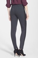 Thumbnail for your product : Vince Camuto Faux Leather Trim Leggings (Petite)