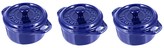 Thumbnail for your product : Staub Round Mini 4" Cocotte, Set of 3
