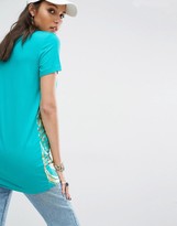 Thumbnail for your product : Versace Jeans Foil Logo Baroque Print T-Shirt