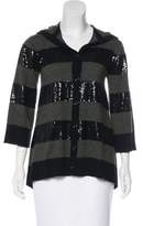 Thumbnail for your product : Alice + Olivia Embellished Wool Cardigan