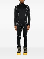 Thumbnail for your product : Perfect Moment Thermal logo-waistband contrast-stitch leggings