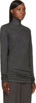 Thumbnail for your product : Damir Doma Dark Grey Hand Dyed Turtleneck Top