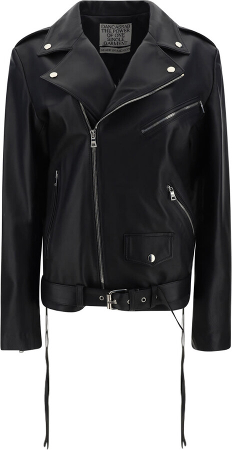 Dan Cassab Leather Jacket - ShopStyle