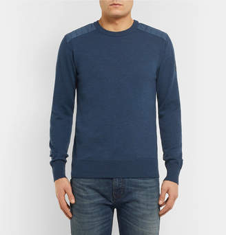 Belstaff Kerrigan Nylon-Panelled Wool Sweater