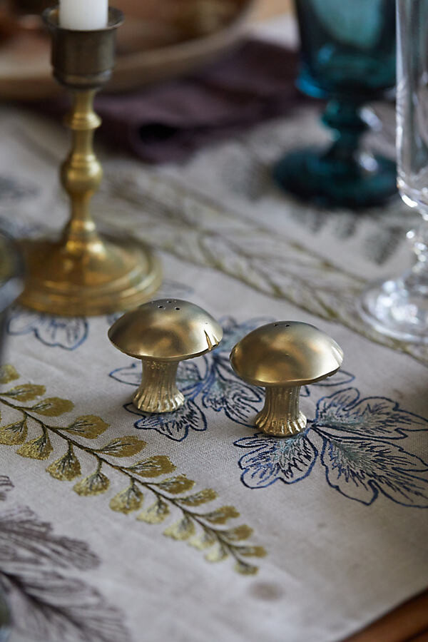 Mushroom Salt + Pepper Shakers at Terrain