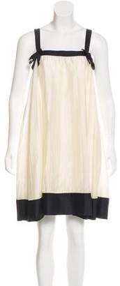 Diane von Furstenberg Nightingale Silk-Trimmed Dress