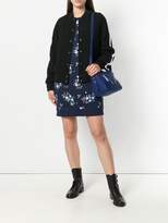 Thumbnail for your product : Kenzo logo embroidered bomber jacket